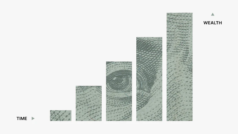 꾸준히 성장하는 금융 그래프