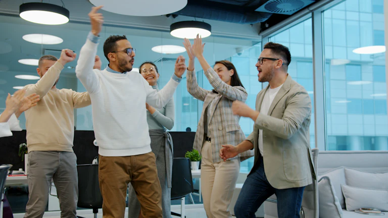 성공적인 비즈니스 팀