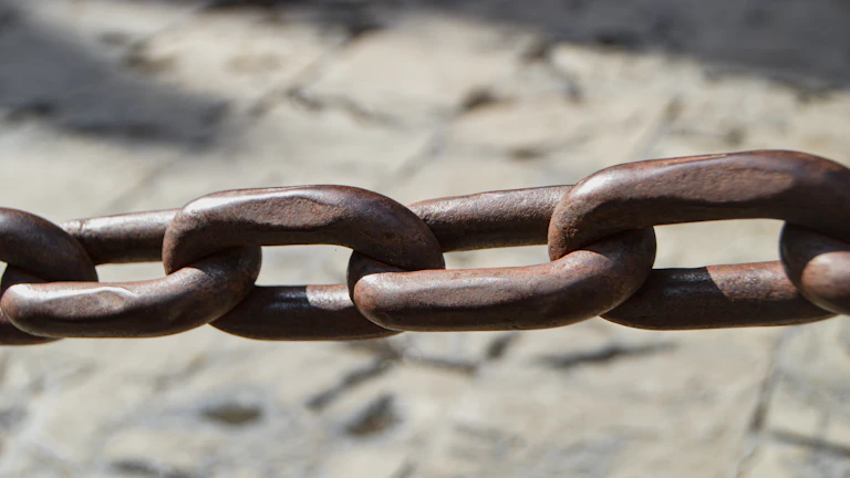 블록체인 노드와 연결된 데이터 분석 화면