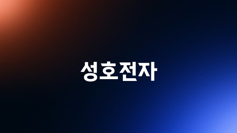 성호전자