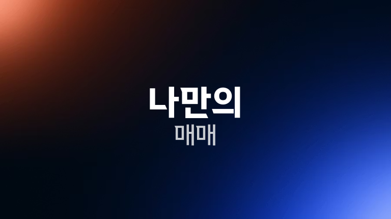 나만의 매매