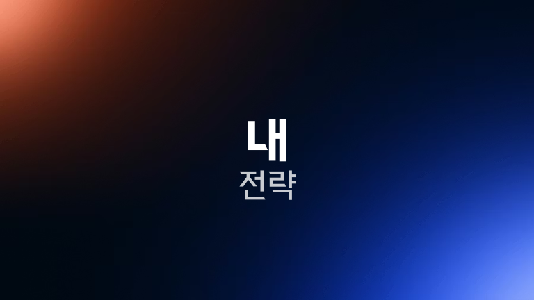 내 전략
