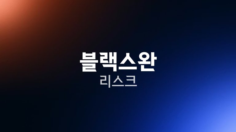 블랙스완 리스크
