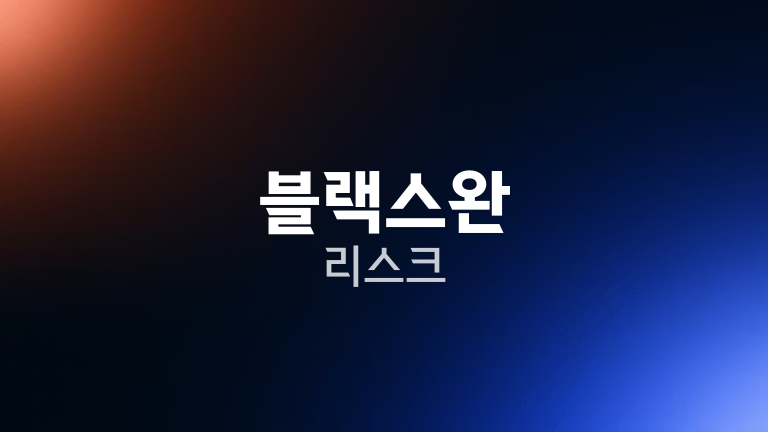 블랙스완 리스크