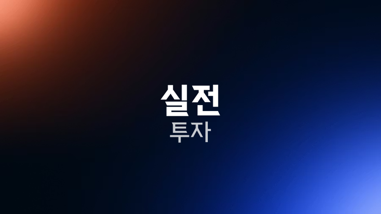실전 투자