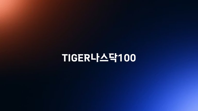 TIGER나스닥100